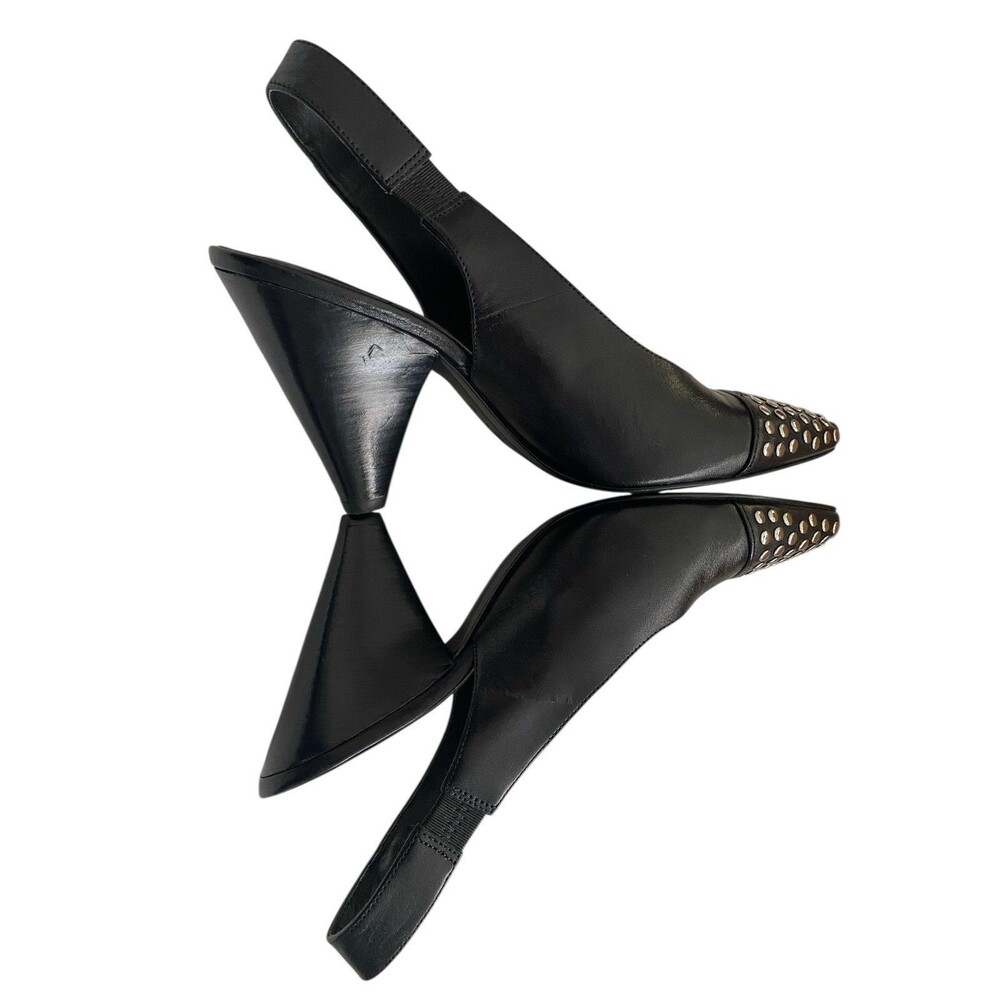 Punk MICHAEL Michael Kors Studded Slingback Pumps - Picture 4 of 13